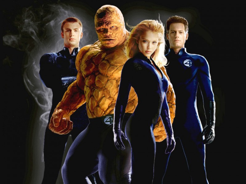 Chris Evans, Michael Chiklis, Jessica Alba, Ioan Gruffudd ve filmu Fantastická čtyřka / Fantastic Four