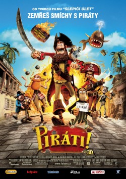Plakát filmu Piráti! / The Pirates! In an Adventure with Scientists!