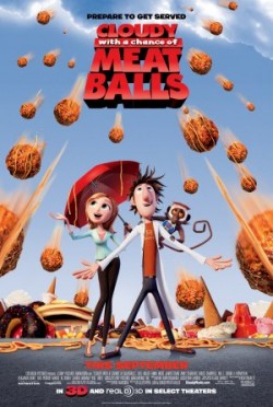 Plakát filmu Zataženo, občas trakaře / Cloudy with a Chance of Meatballs