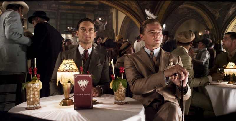 Tobey Maguire, Leonardo DiCaprio ve filmu Velký Gatsby / The Great Gatsby