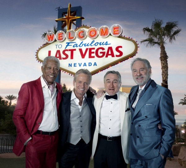Kevin Kline, Robert De Niro, Michael Douglas, Morgan Freeman ve filmu Frajeři ve Vegas / Last Vegas