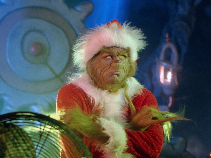 Jim Carrey ve filmu Grinch / How the Grinch Stole Christmas