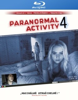 BD obal filmu Paranormal Activity 4