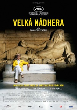 Český plakát filmu Velká nádhera / La grande bellezza