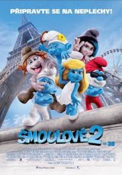 Český plakát filmu Šmoulové 2 / The Smurfs 2