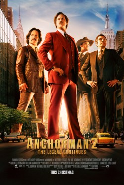 Plakát filmu Zprávař 2 - Legenda pokračuje / Anchorman 2: The Legend Continues