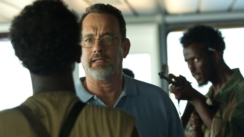 Tom Hanks, Barkhad Abdi ve filmu Kapitán Phillips / Captain Phillips