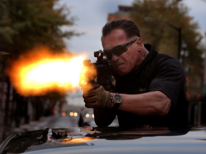 Arnold Schwarzenegger ve filmu Sabotáž / Sabotage
