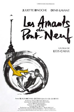 Plakát filmu Milenci z Pont-Neuf / Les amants du Pont-Neuf