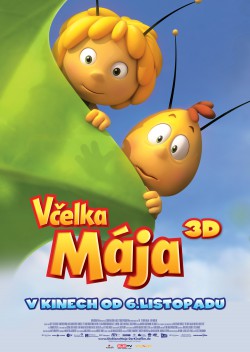 Český plakát filmu Včelka Mája / Maya the Bee Movie