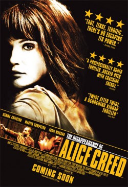 Plakát filmu Zmizení Alice Creedové / The Disappearance of Alice Creed
