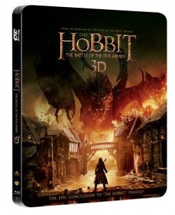 DVD obal filmu Hobit: Bitva pěti armád / The Hobbit: The Battle of the Five Armies
