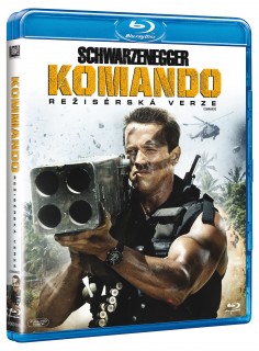 BD obal filmu Komando / Commando