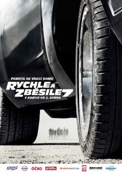 Český plakát filmu Rychle a zběsile 7 / Furious Seven