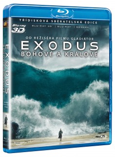 BD obal filmu EXODUS: Bohové a králové / Exodus: Gods and Kings
