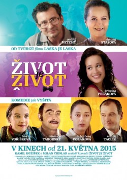 Český plakát filmu  / Život je život