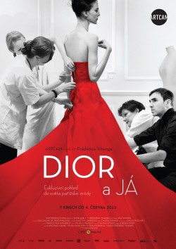 Český plakát filmu Dior a já / Dior et moi