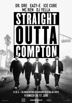 Český plakát filmu Straight Outta Compton / Straight Outta Compton