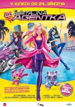 Český plakát filmu Barbie: Tajná agentka / Barbie: Spy Squad