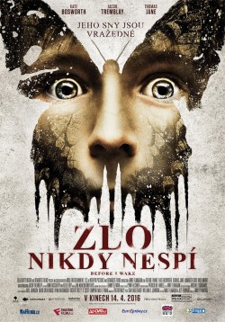Český plakát filmu Zlo nikdy nespí / Before I Wake