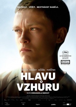 Český plakát filmu Hlavu vzhůru / La tête haute