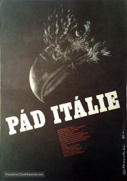 Český plakát filmu Pád Itálie / Pad Italije