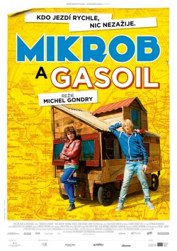 Český plakát filmu Mikrob a Gasoil / Microbe et Gasoil