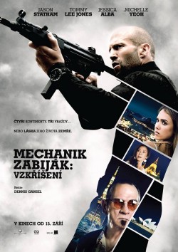 Český plakát filmu Mechanik zabiják: Vzkříšení / Mechanic: Resurrection
