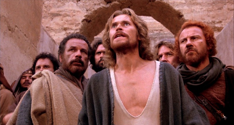 Willem Dafoe, Harvey Keitel ve filmu Poslední pokušení Krista / The Last Temptation of Christ