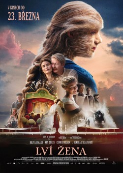 Český plakát filmu Lví žena / Løvekvinnen