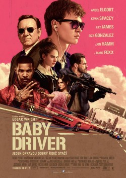 Český plakát filmu Baby Driver / Baby Driver