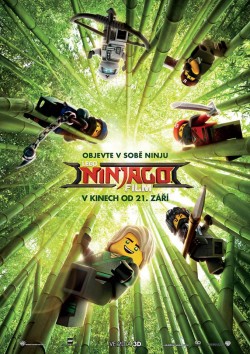 Český plakát filmu LEGO® Ninjago® film / The LEGO Ninjago Movie