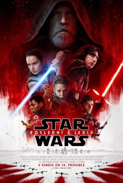 Český plakát filmu Star Wars: Poslední z Jediů / Star Wars: The Last Jedi