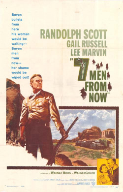 Plakát filmu Sedm mužů na zabití / Seven Men from Now