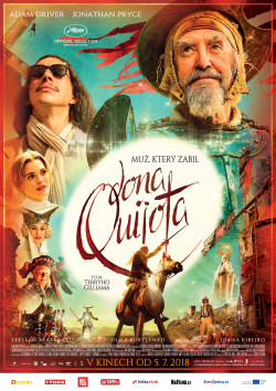 Český plakát filmu Muž, který zabil Dona Quijota / The Man Who Killed Don Quixote
