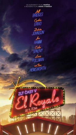 Český plakát filmu Zlý časy v El Royale / Bad Time at the El Royale