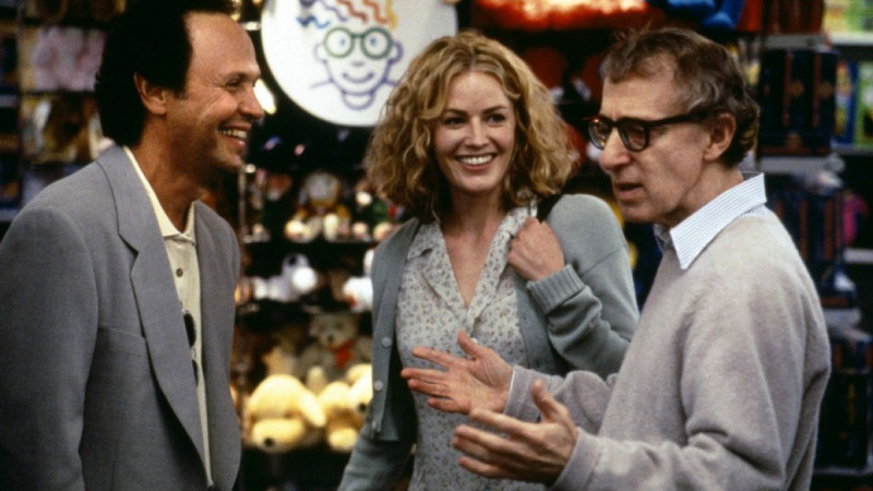Woody Allen, Elisabeth Shue, Billy Crystal ve filmu Pozor na Harryho! / Deconstructing Harry