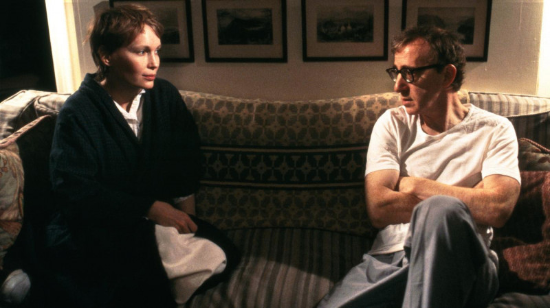 Woody Allen, Mia Farrow ve filmu Manželé a manželky / Husbands and Wives