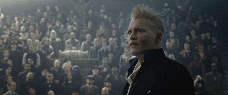 Johnny Depp ve filmu Fantastická zvířata: Grindelwaldovy zločiny / Fantastic Beasts: The Crimes of Grindelwald