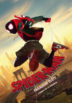 Český plakát filmu Spider-Man: Paralelní světy / Spider-Man: Into the Spider-Verse