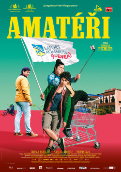 Český plakát filmu Amatéři / Amatörer