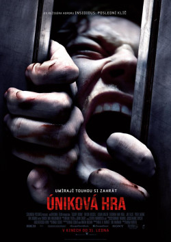 Český plakát filmu Úniková hra / Escape Room