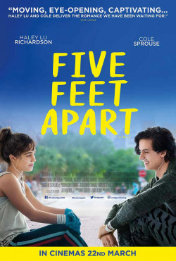 Plakát filmu Tři kroky od sebe / Five Feet Apart