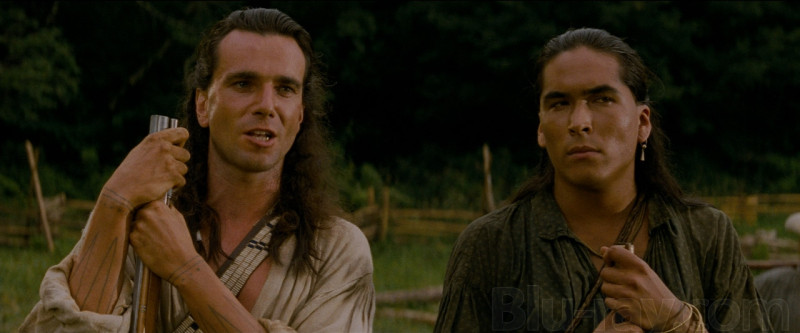 Daniel Day-Lewis, Eric Schweig ve filmu Poslední Mohykán / The Last of the Mohicans