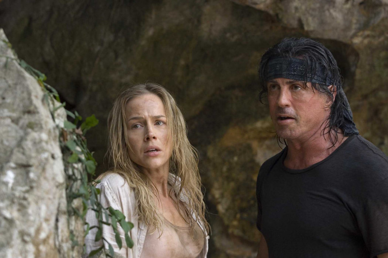 Julie Benz, Sylvester Stallone ve filmu Rambo: Do pekla a zpět / Rambo