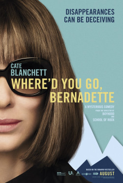 Plakát filmu Kde se touláš, Bernadetto / Where'd You Go, Bernadette