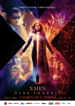 Český plakát filmu X-Men: Dark Phoenix / Dark Phoenix