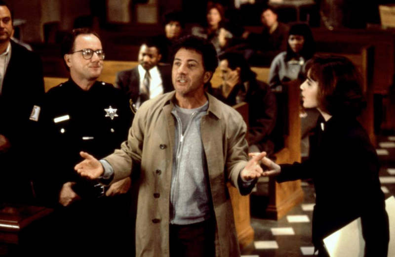 Dustin Hoffman ve filmu Hrdina proti své vůli / Hero