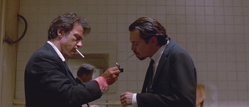 Harvey Keitel, Steve Buscemi ve filmu Gauneři / Reservoir Dogs