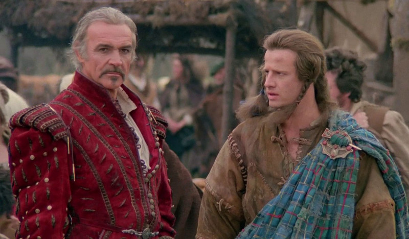 Christopher Lambert, Sean Connery ve filmu Highlander / Highlander